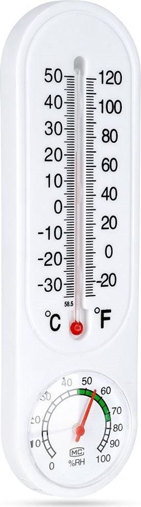 Thermometer mit Hygrometer für den Innen- und Außenbereich