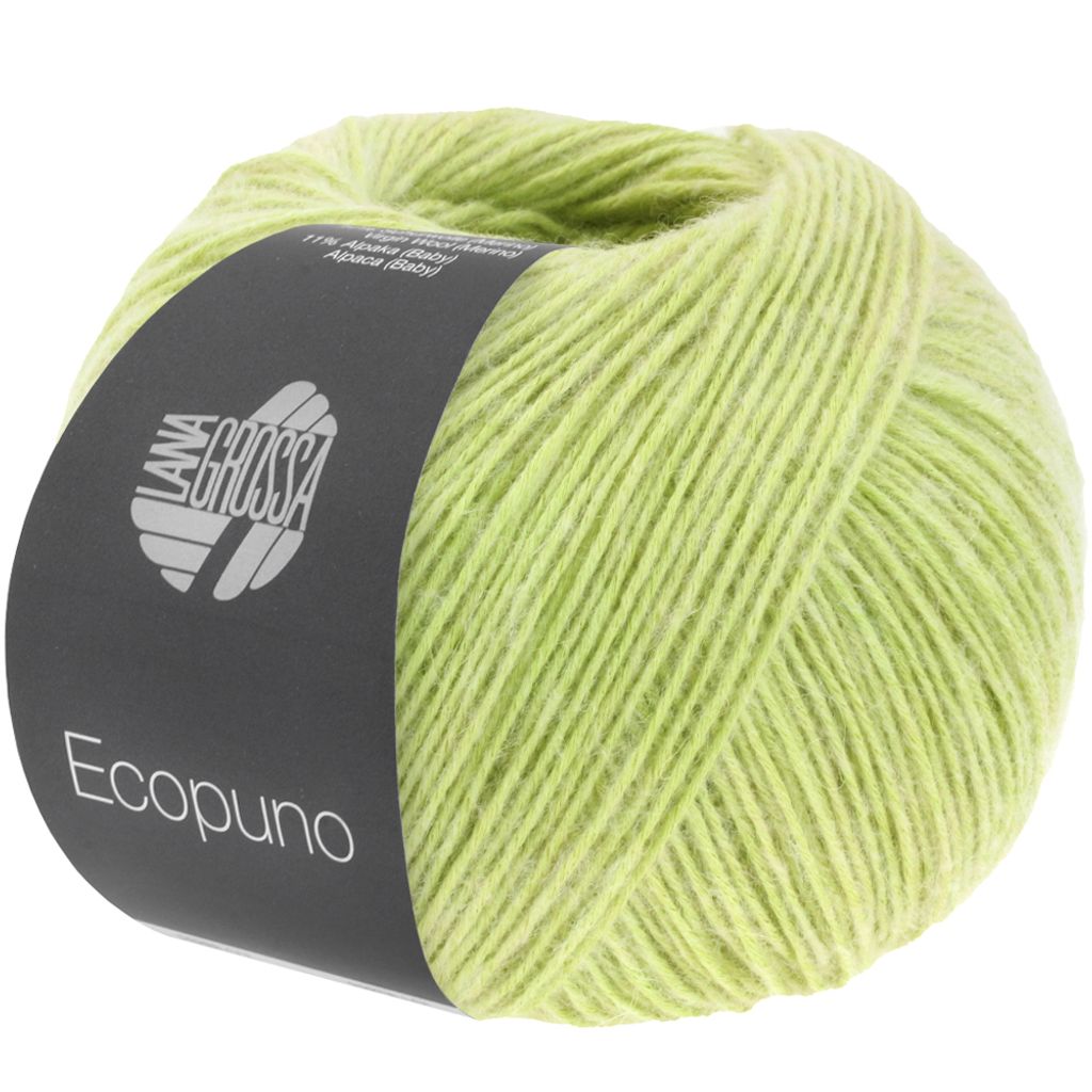 Lana Grossa - Ecopuno 0078 zartgrün Produktbild 