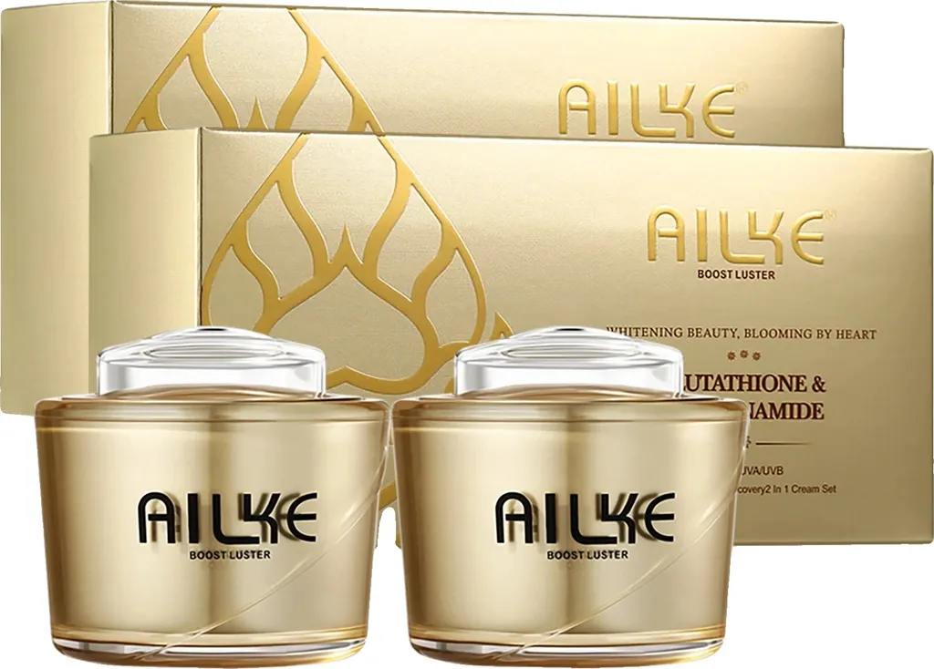 Crema Giorno Illuminante SPF 35 - 2 Pezzi con Nicotinamide e Glutatione