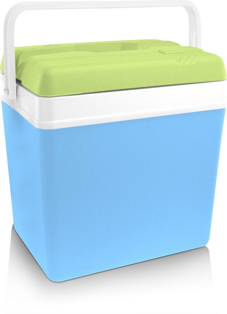 Kühlbox Promotion, 24 Liter, blau-grün 36x27x40 cm Produktbild 6
