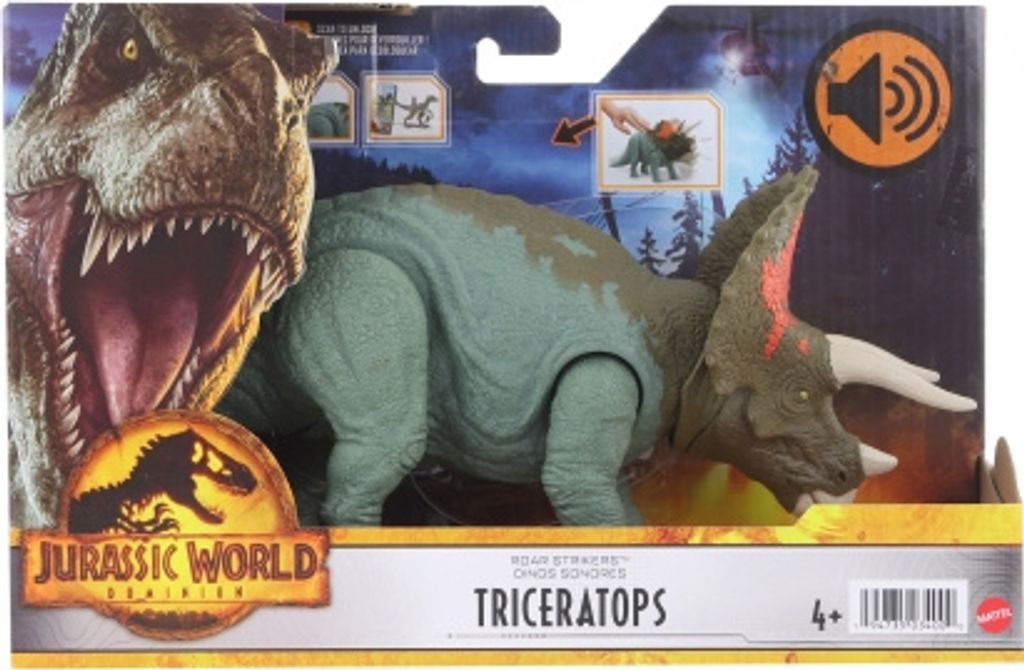 Mattel Jurský svět Nadvláda Ohlušující útok TRICERATOPS Obrázok produktu 