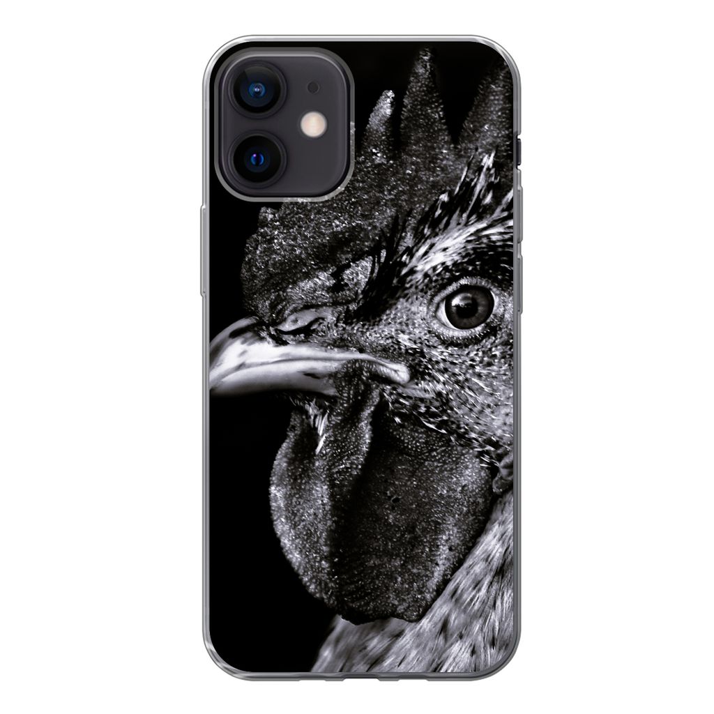 MuchoWow® Handyhülle Schutzhülle Hülle für iPhone 12 Hahn - Produktbild 