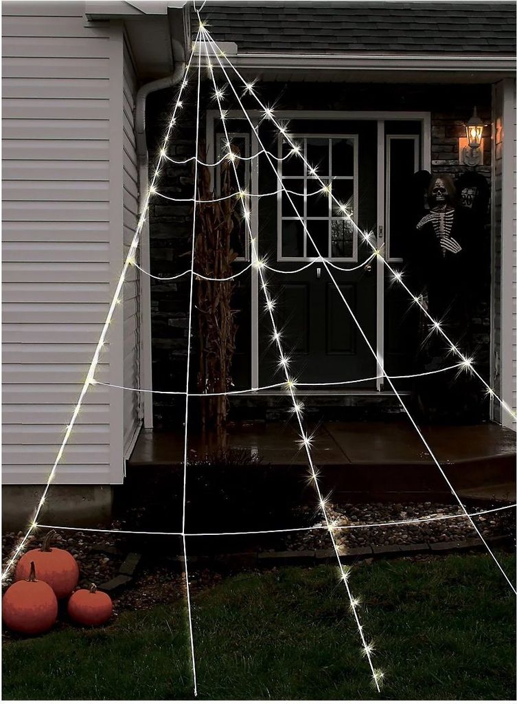 LED Spinnweben Halloween Deko Produktbild 