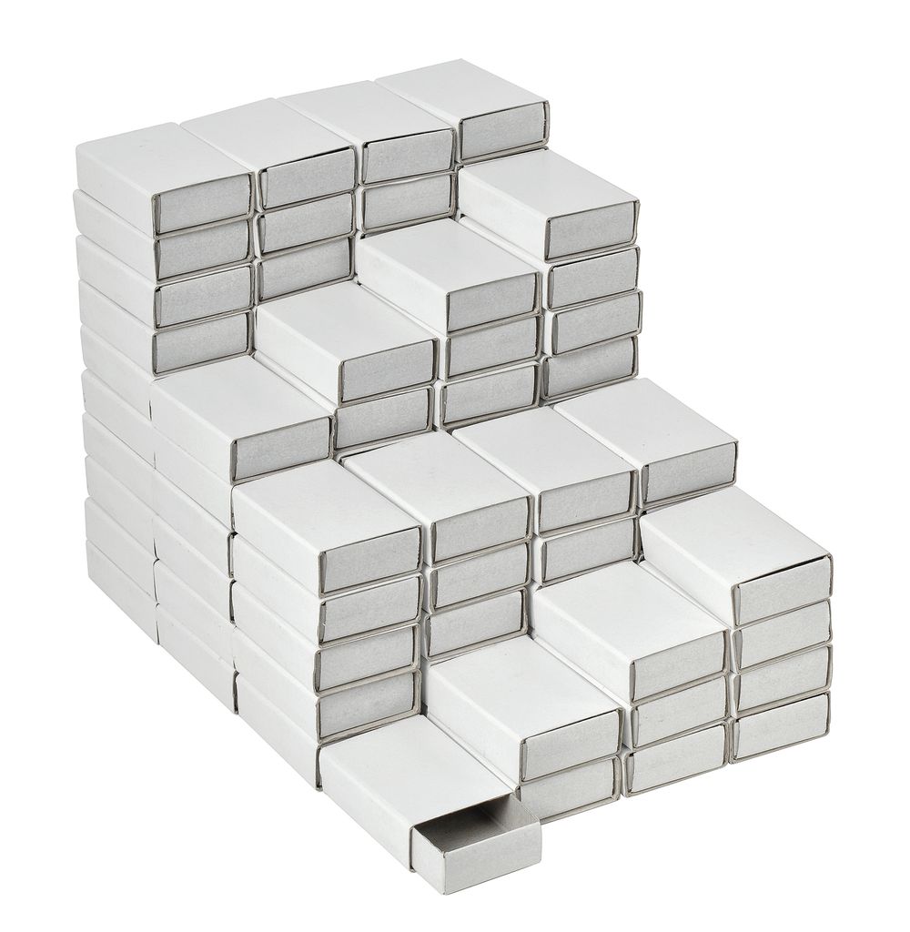 VBS XXL Streichholzschachteln "Weiß", 5 cm, 100 Stück Produktbild 