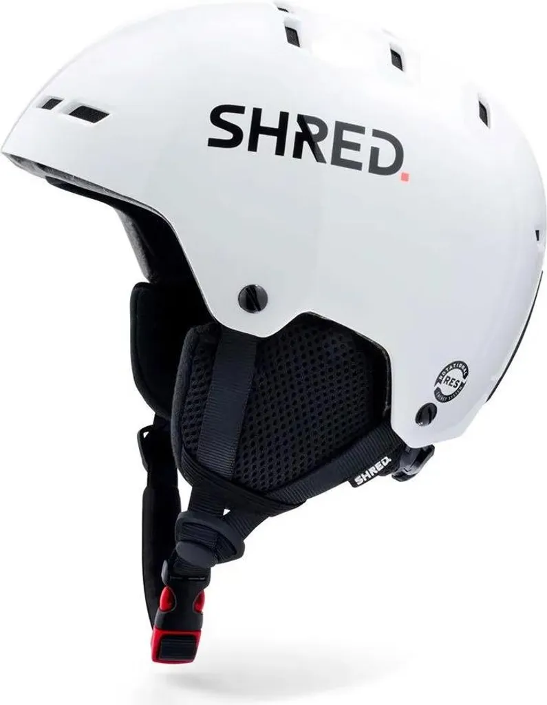 Casque Shred Totality Blanc S : Confort Anti-Choc et Ajustement Idéal