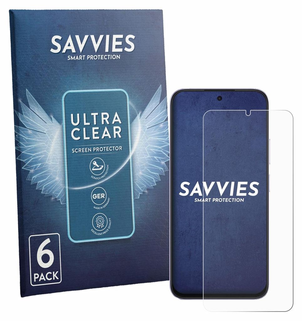 6x Für Honor Play 80 Schutzfolie Savvies Displayschutz Display Schutz Folie Klar Transparent