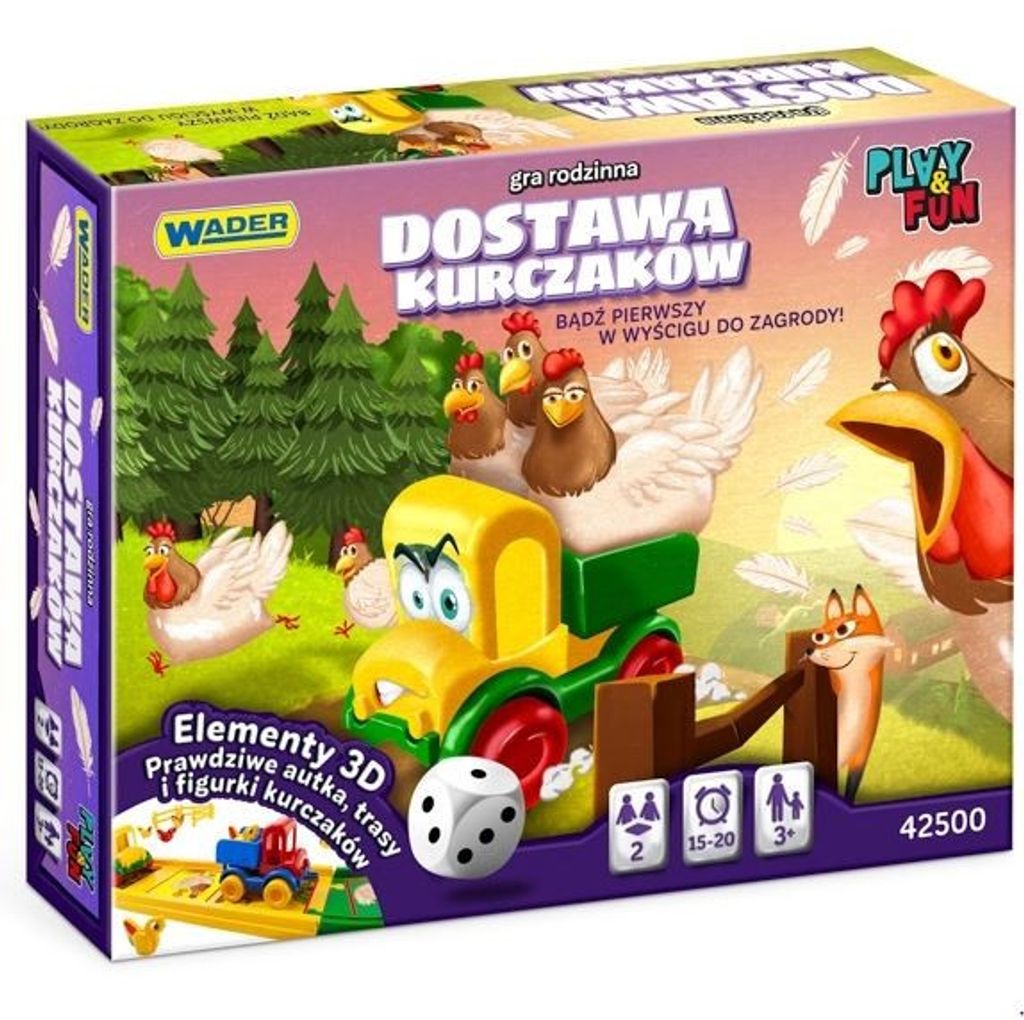 Play&Fun Chicken Delivery Spiel 42500