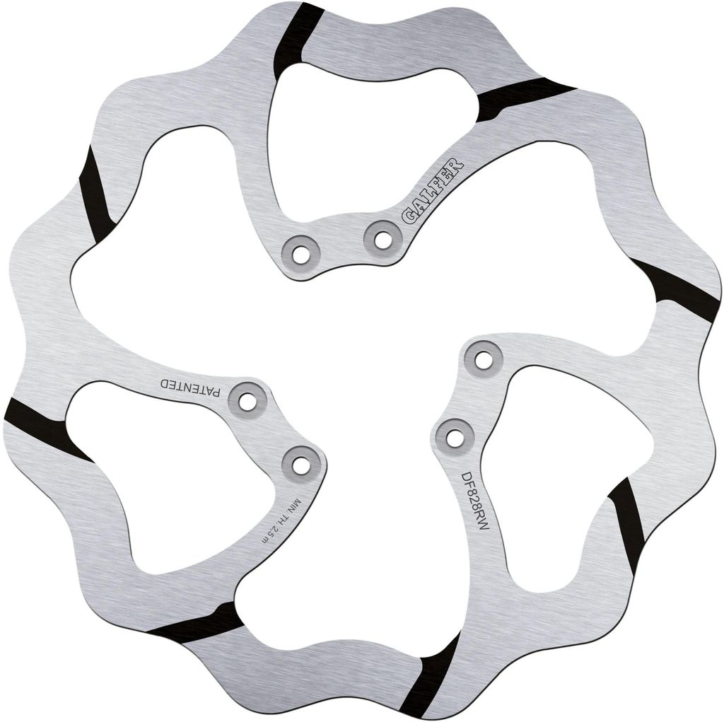 Bremsscheibe Galfer DF828RW WAVE® starr Racing Grooved Produktbild 