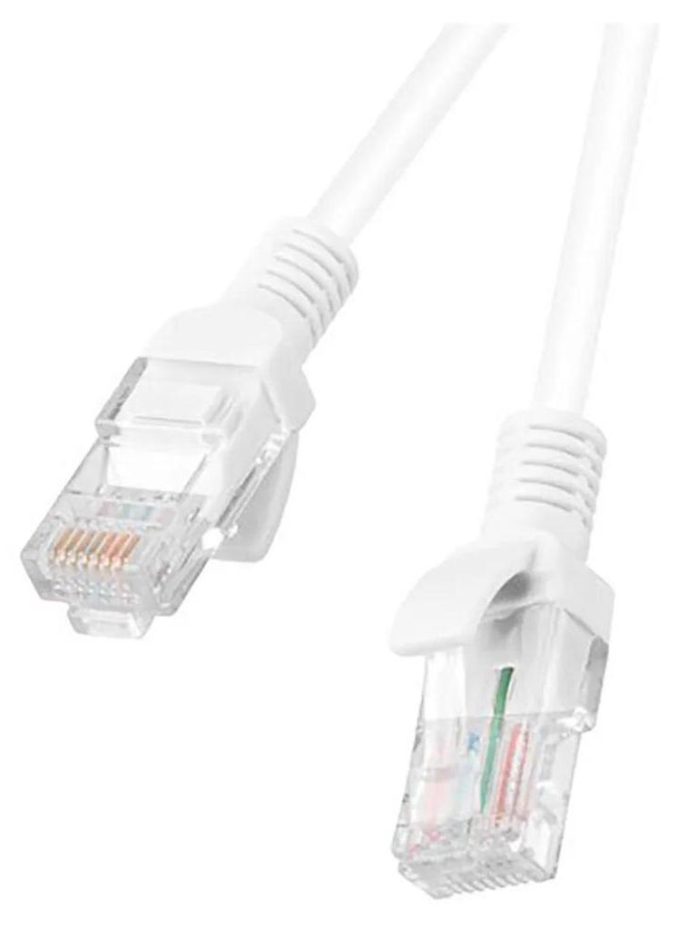 Lanberg PATCHCORD KAT.5E UTP 3M BIAŁY FLUKE PASSED LANBERG 10-PACK