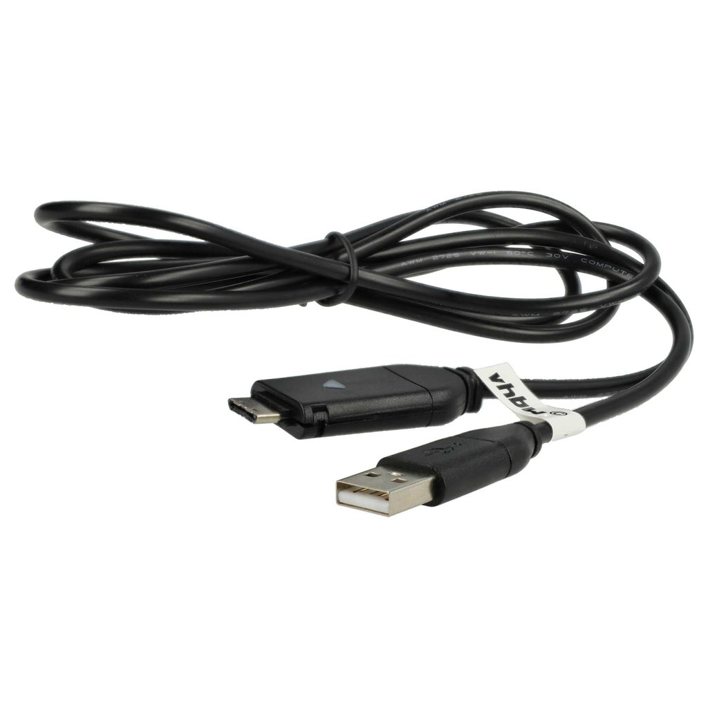 vhbw USB-Kabel kompatibel mit Samsung Digimax WB710, WB700 Kamera, Camcorder - Datenkabel, 15,1 cm