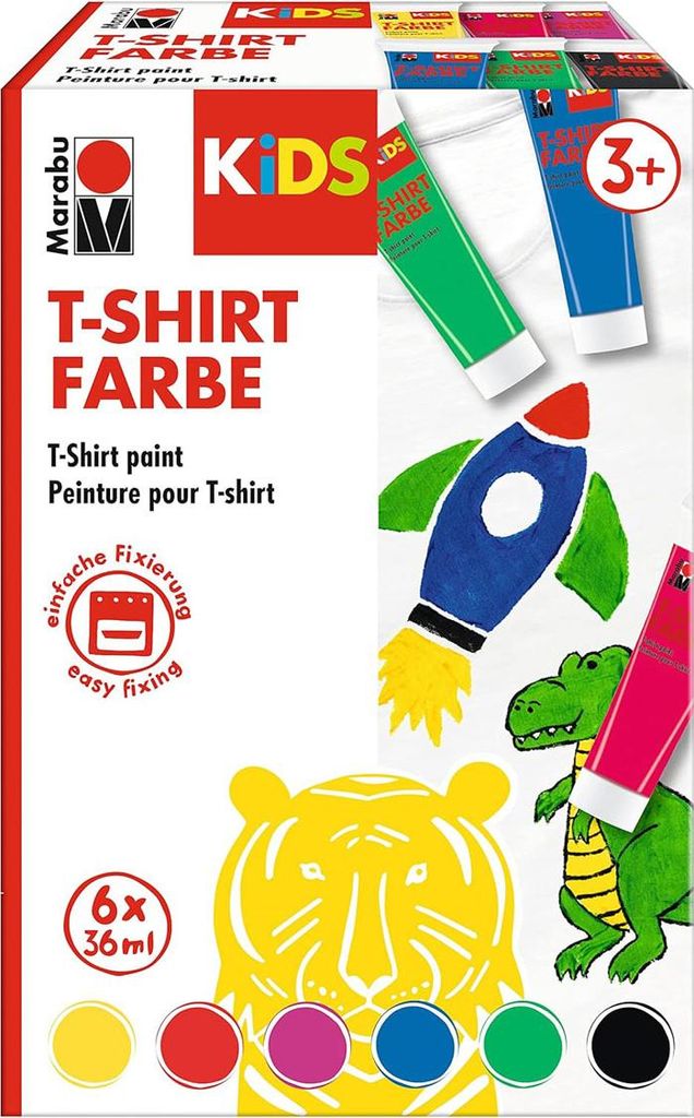 Marabu 308000000010 Peinture Marabu KiDS T-Shirt, 36 ml, Image du produit 
