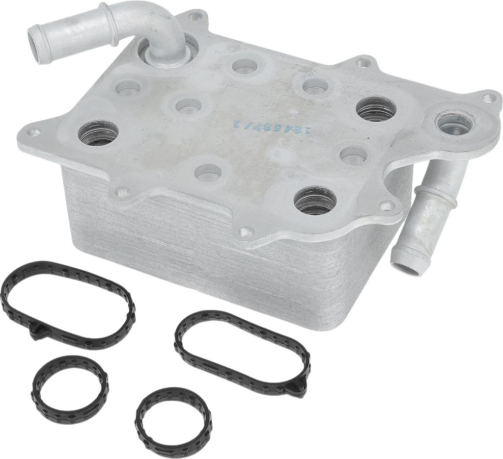 Motorölkühler Für Ford F-250 Super Duty 11-19 Getriebeölkühler Trans Kühler Nr.BC3Z6A642B/HC3Z6A642A Aluminiumlegierung Silberton 1 Stück Auto