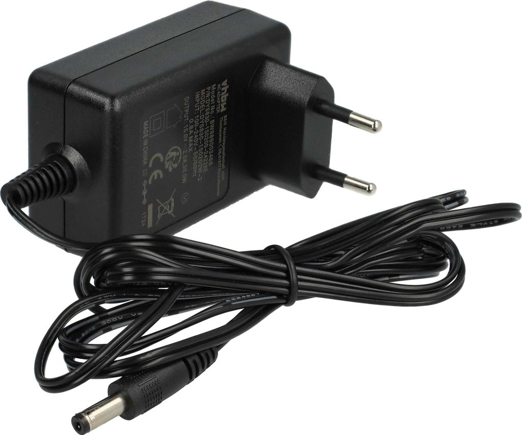 vhbw Netzteil kompatibel mit Beurer MP100 / 570.68 Maniküre-/Pedikürestation - 177 cm
