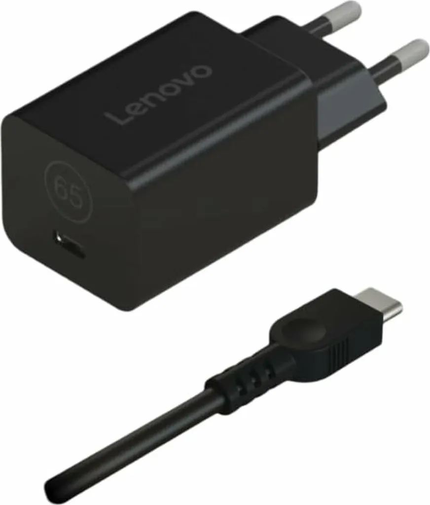 Chargeur Lenovo 65W Noir 40AWGN65EU - Adaptateur PC Portable Performant