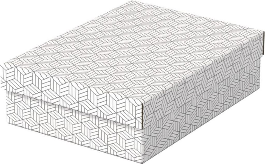 Esselte Aufbewahrungs- & Geschenkbox Home M 3er Set weiß