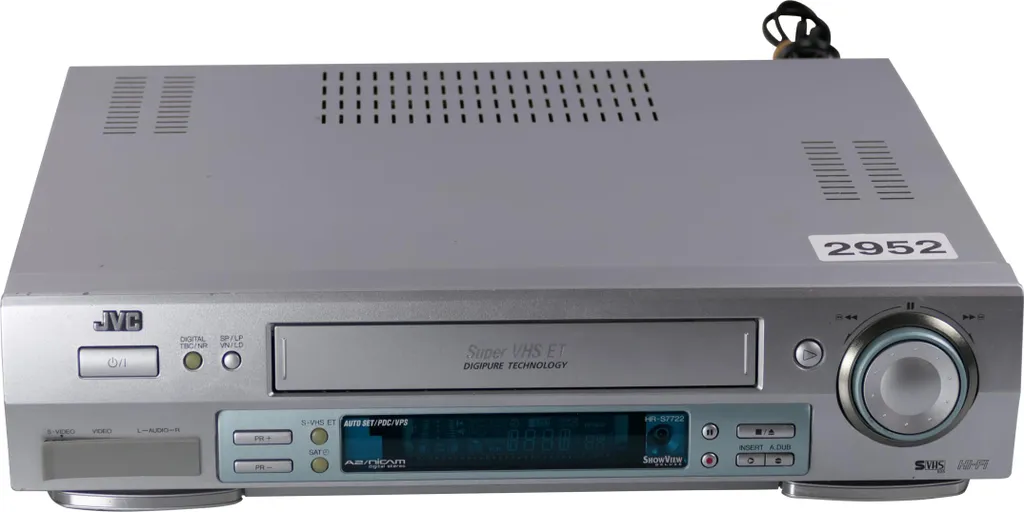 Magnétoscope JVC HR-S7722EU Réparer Image VHS Instable et Parasites DNR