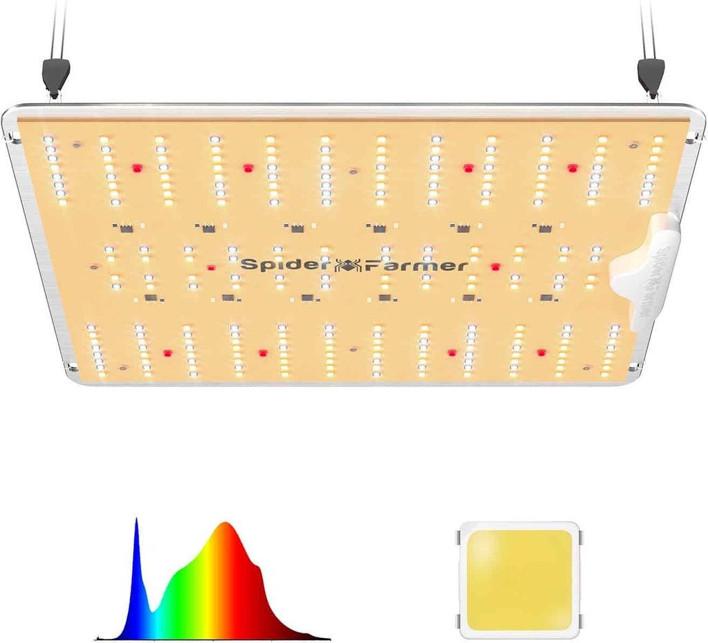 Spider Farmer SF1000D 100W Full Spectrum LED Grow Light