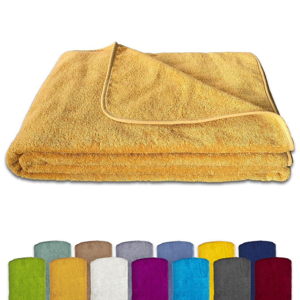 KiGATEX Frottee-Decke 150x200 cm – 100 % Baumwolle, Produktbild 