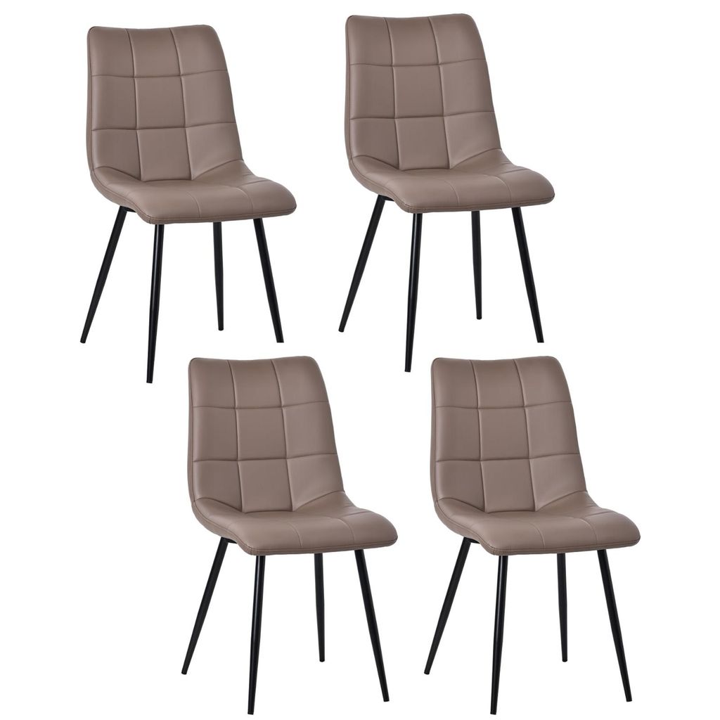 HOMAVO Esszimmerstühle (4er-Set) | Esszimmerstühle, Bürostuhl, Hocker, Schreibtischstuhl
