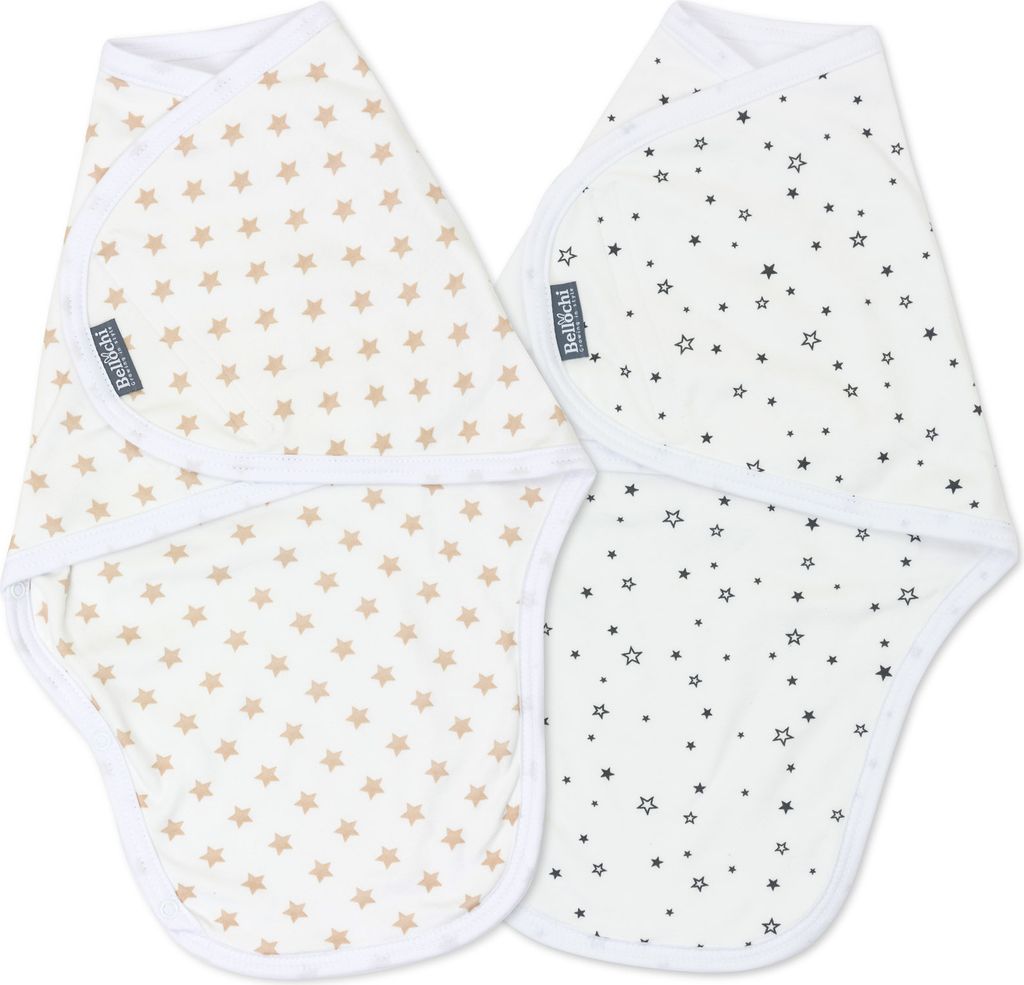 Bellochi Swaddle Me Pucksack Baby 0-3 Monate - 2er Set Produktbild 