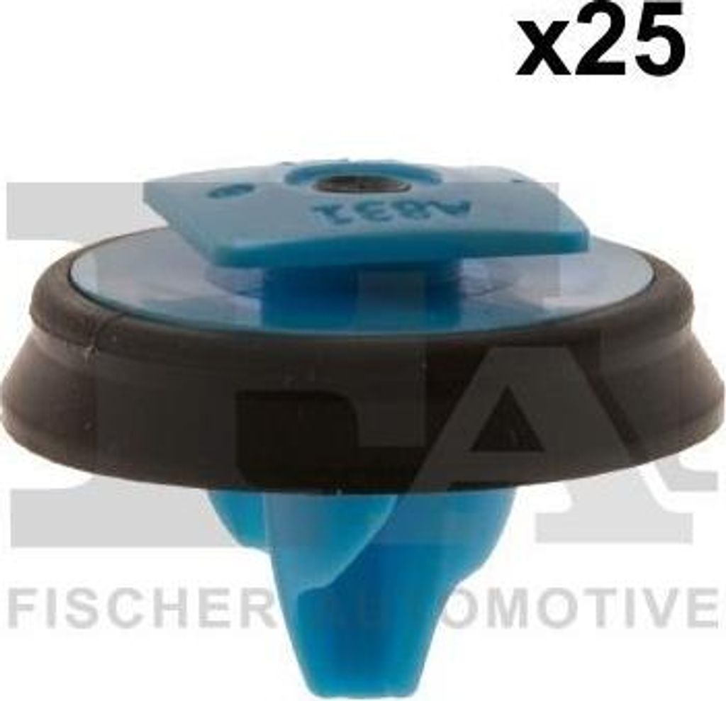 25x FA1 Clip Zier- / Schutzleiste 21-40043.25 für FIAT Ducato Kastenwagen (250, 290) 13mm