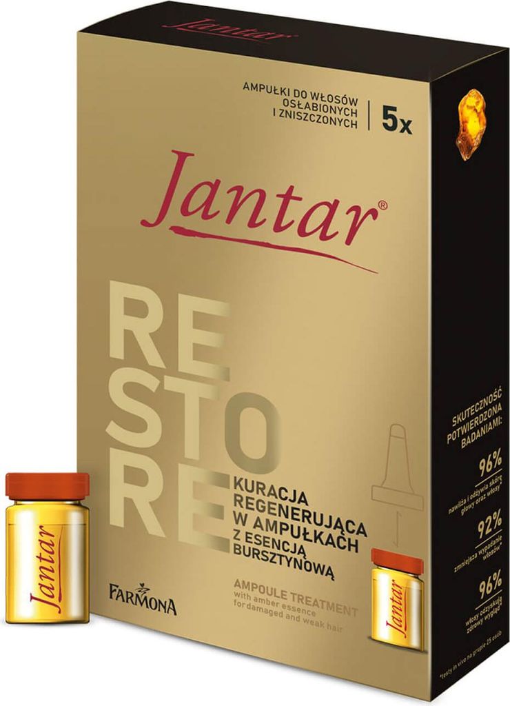 FARMONA Jantar fiale di trattamento per capelli con essenza Immagine del prodotto 
