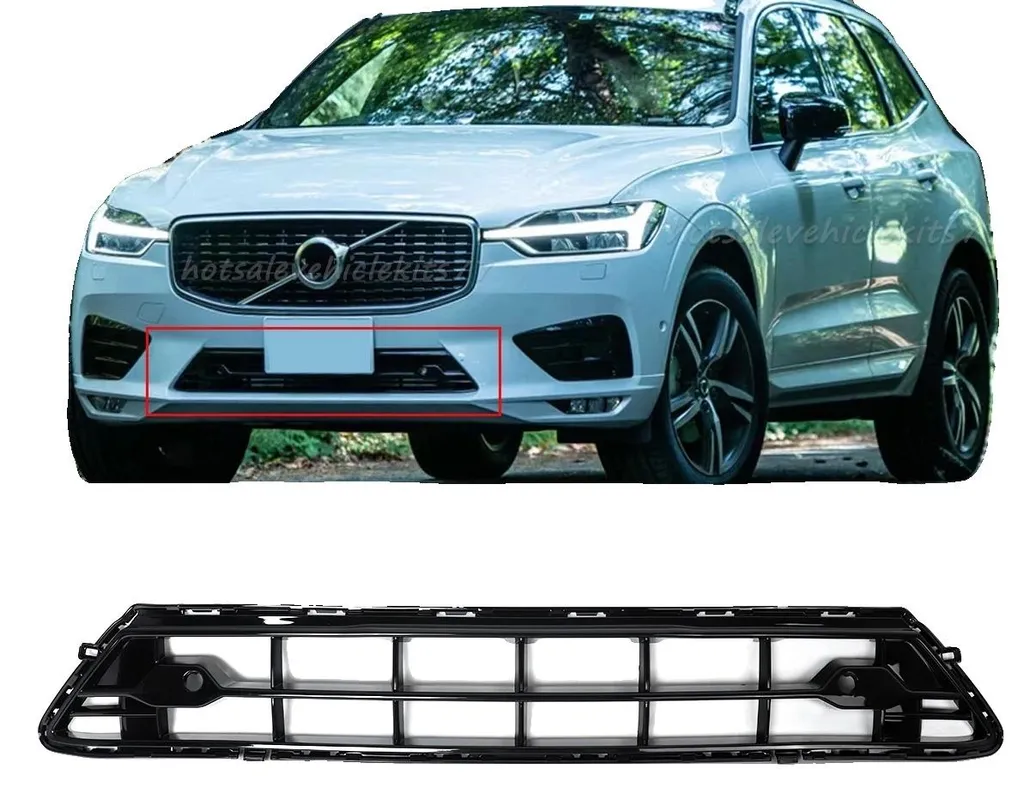 Rénovation Face Avant : Pare-chocs et Grille Noire pour Volvo XC60 18-21
