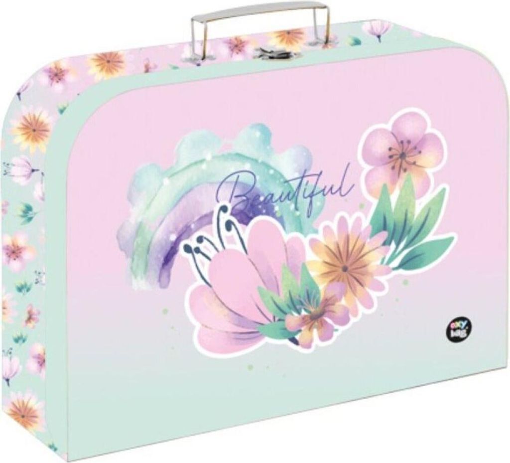 OXYBAG Koffer 34cm Blumen