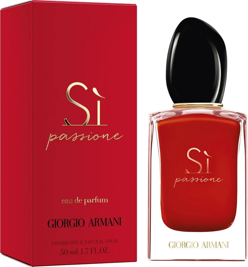 Armani Sí Passione 50 ml - Parfum Idéal pour Soirée et Rendez-vous Chic
