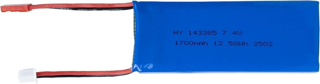 YUNIQUE GREEN-CLEAN-POWER LiPo-accu 7.4V 1700mAh 2S 5C JST Productafbeelding 
