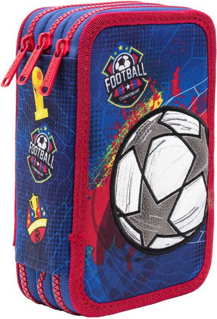 CoolPack Jumper 2 Federmäppchen Skate Night | 2 Fächer Mit Zubehör | Wasserdicht & Gepolstert