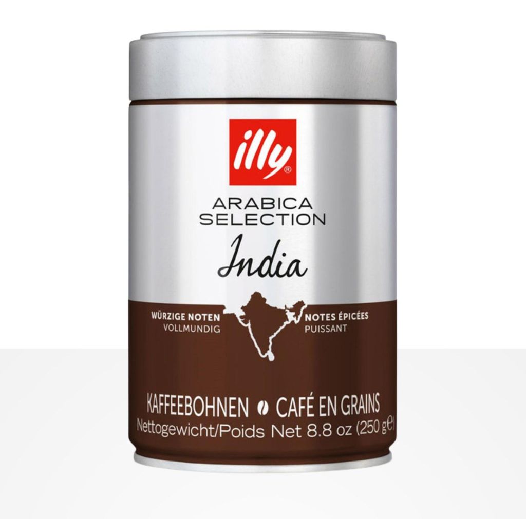 illy Arabica Selection Indien 250g Kaffeebohnen, 100% Produktbild 
