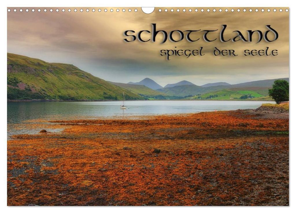 Schottland - Spiegel der Seele (Wandkalender 2027 DIN A3 quer), CALVENDO Monatskalender