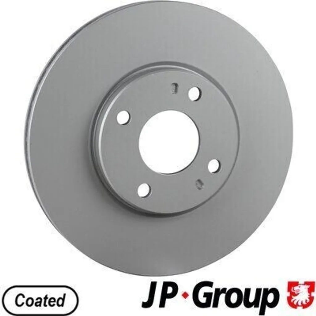 Disque de frein avant 278mm JP GROUP 1563106200 haute résistance Ford