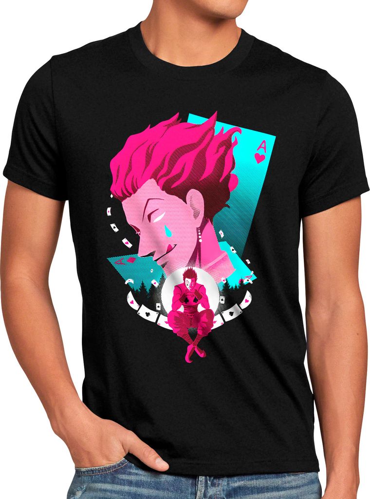 BaumwolleCloud Magician Herren T-Shirt hunter anime japan manga x