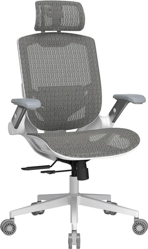 Chaise Gaming COUGAR Speeder One Mesh Blanc Idéale pour Télétravail