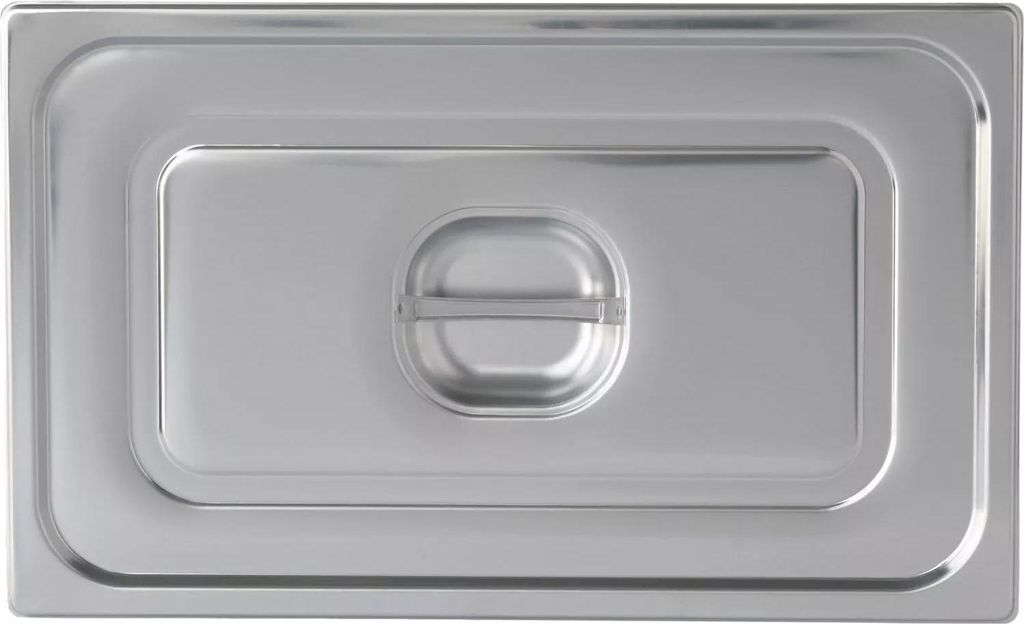 PUJADAS GN-Deckel 18/10 Edelstahl, GN: 1/4, Länge: 265 mm, Breite: 162 mm