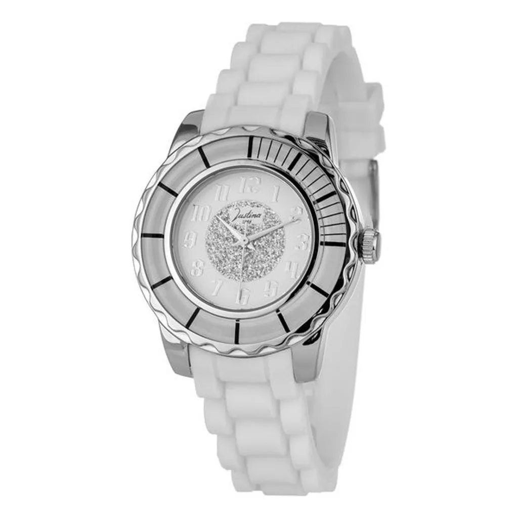 Orologio Donna Justina 21976B Ø 39mm | Eleganza in Acciaio e Gomma