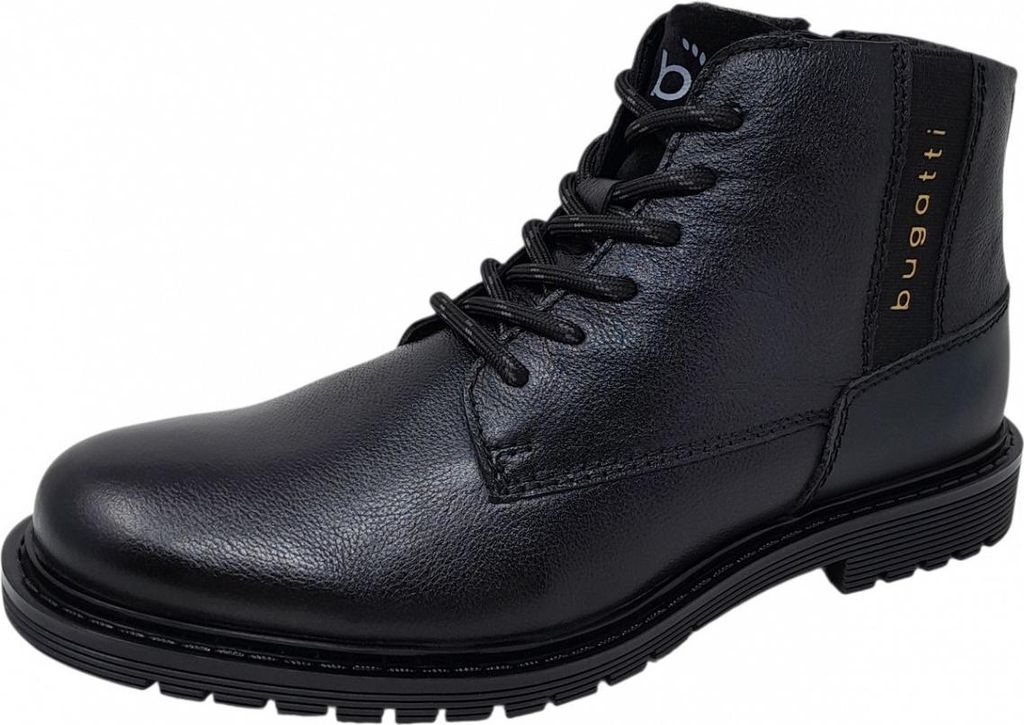 Bugatti Veda EVO Schnürstiefel Schwarz
