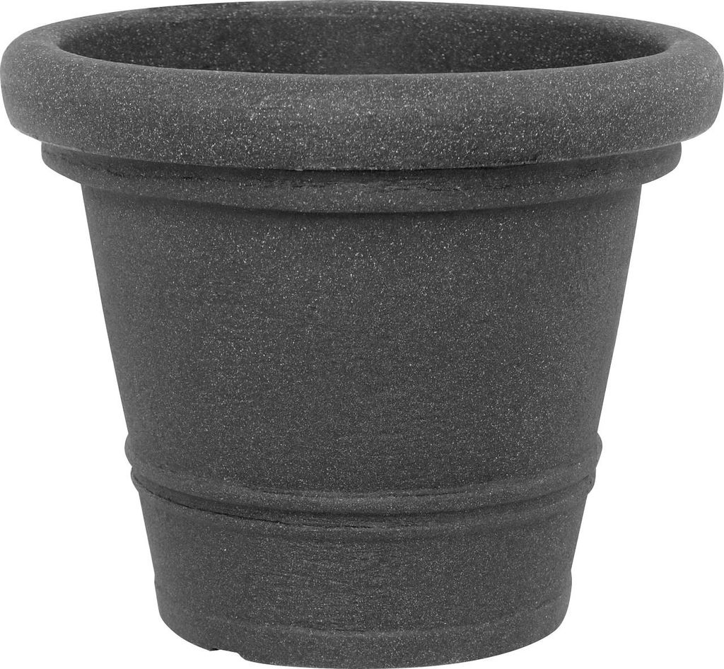 Geli Pflanztopf Milano Ø 35 x 28 cm anthrazit Produktbild 