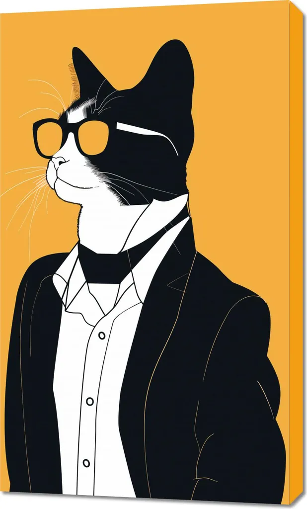 Image 60 x 100 cm Monsieur pour personnaliser une décoration de chambre