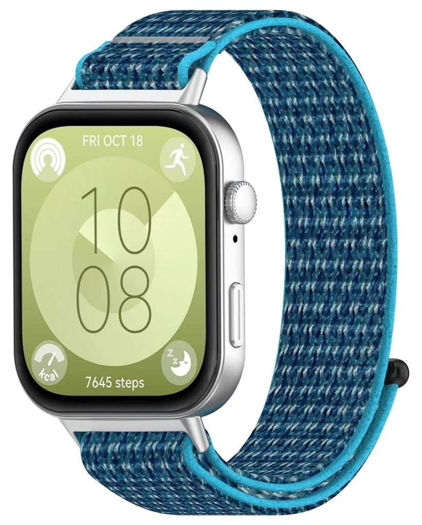 Smartwatch Armband Nylon Klettverschluss für Huawei Watch Produktbild 