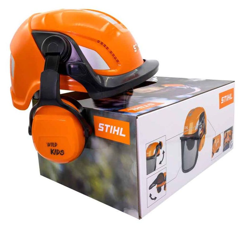 STIHL speelhelm voor kinderen, artikelnummer 04204600001 Productafbeelding 