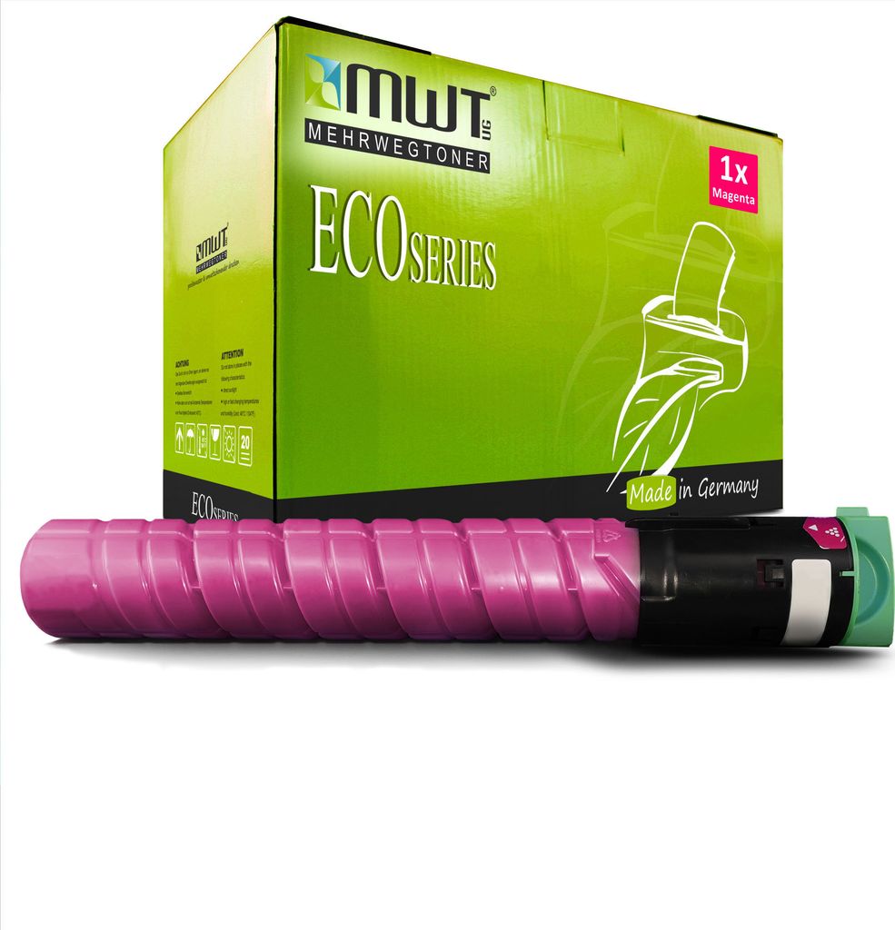 1 Mehrwegtoner kompatible Lasertoner ersetzt Ricoh 841198 RHC2550EM Magenta