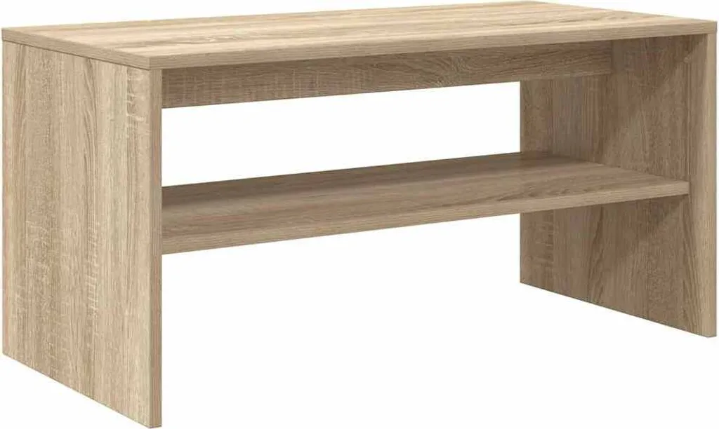 Mobile Porta TV Rovere Sonoma vidaXL 80cm | Sicuro e Facile da Pulire