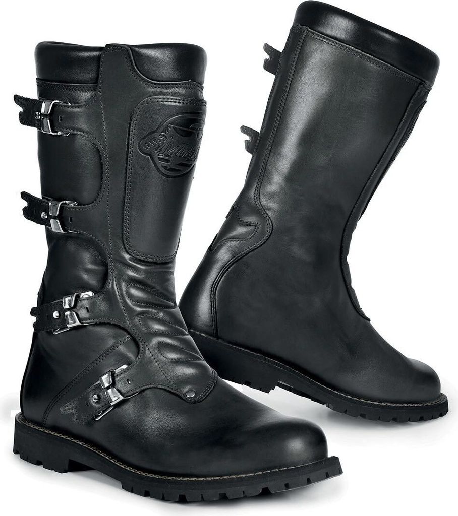 Stylmartin Continental wasserdichte Stiefel (Red,42)