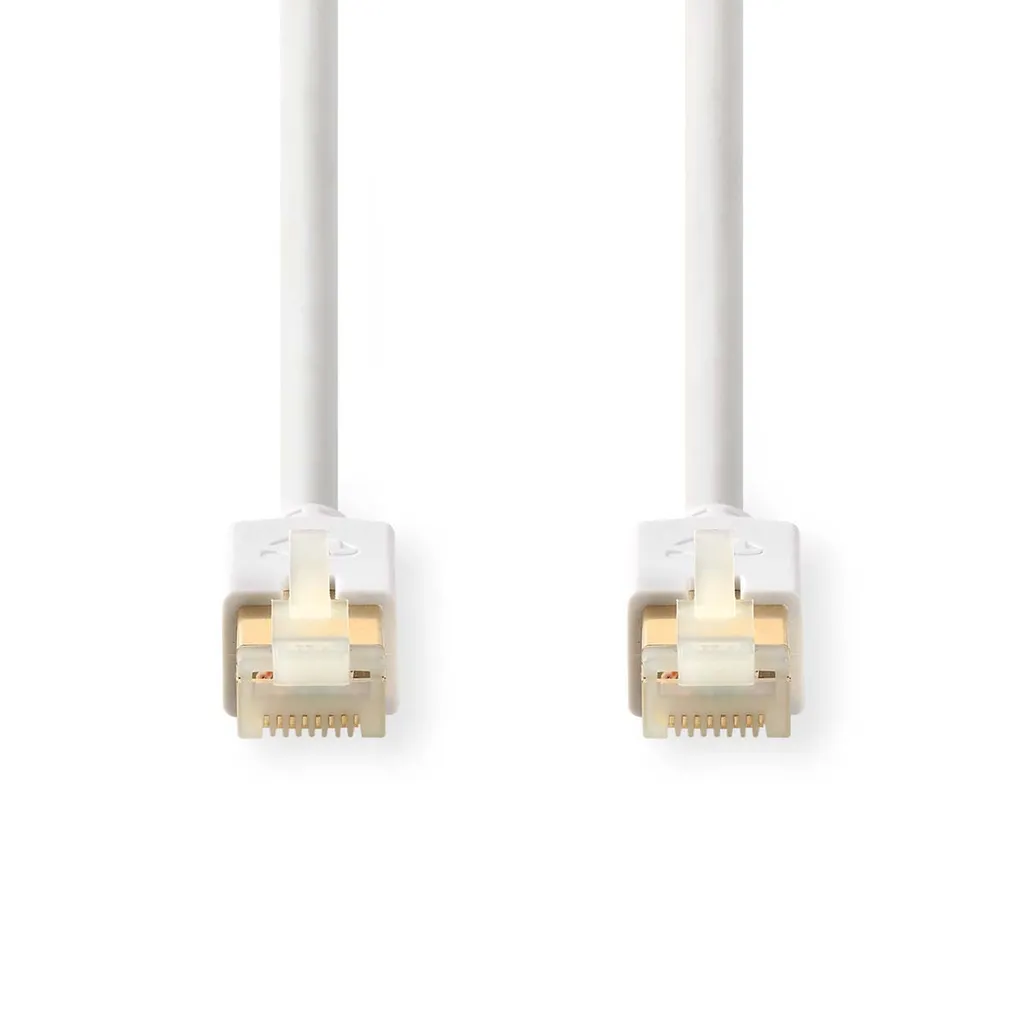 Cavo Ethernet 10m Cat6 Nedis S/FTP Bianco per Gaming e Streaming 4K - 2