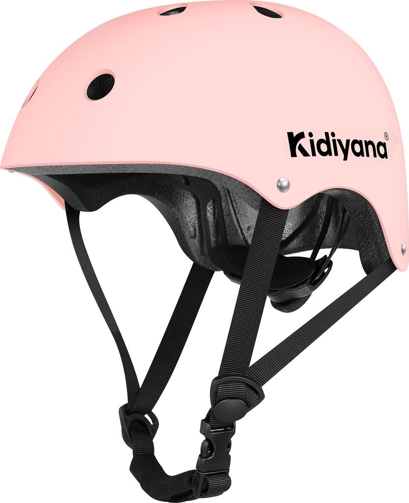 Kidiyana casque de vélo pour enfants S (48-54 cm) en rose - Image du produit 