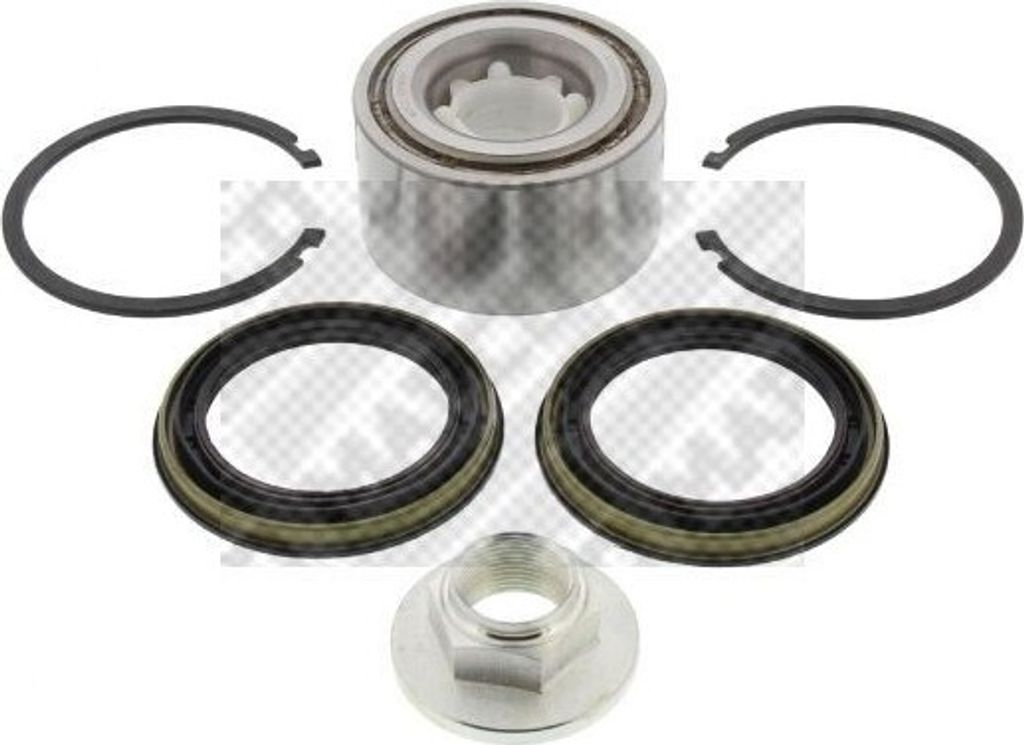 MAPCO Radlagersatz Vorne für NISSAN 300 ZX (Z32) 76mm 26530
