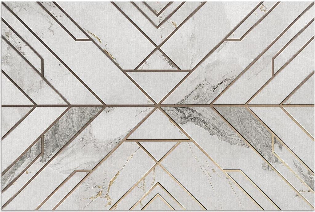 Modernes helles Mosaik aus Steinfliesen – Vinylteppich – 120x180 cm – Outdoor Teppich – Terrasse – Wetterfest – Modern